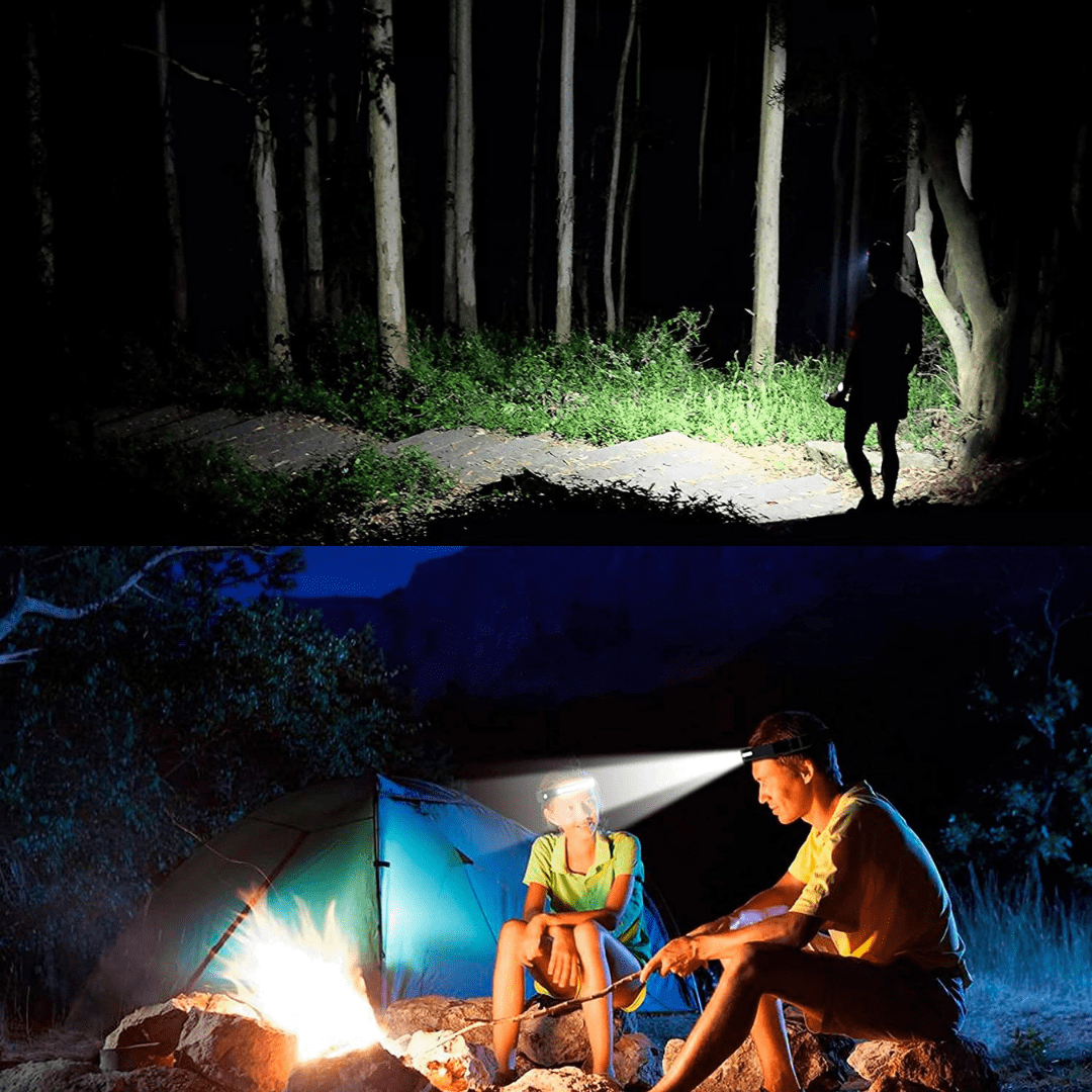 Stealth "RED" Led Hoofdlamp OptiLeds©